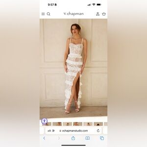 V. Chapman cassia dress size 4